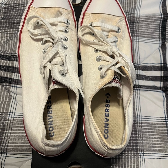 Converse Chuck Taylor All-Star Low Top White Size 10 - Picture 6 of 10